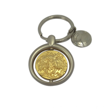 Personalized Promotion Keychain Swivel Metal Key Ring